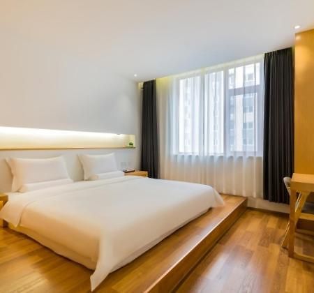 Bejing Zimei Hotel Beijing Bagian luar foto